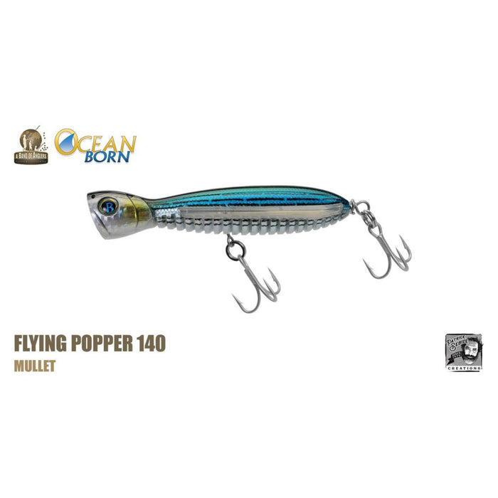 Ocean Born Flying Popper 140 SLD Topwater Popper