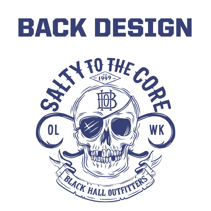BHO "Salty to the Core" Original Skull SolarUV Long Sleeve Shirt