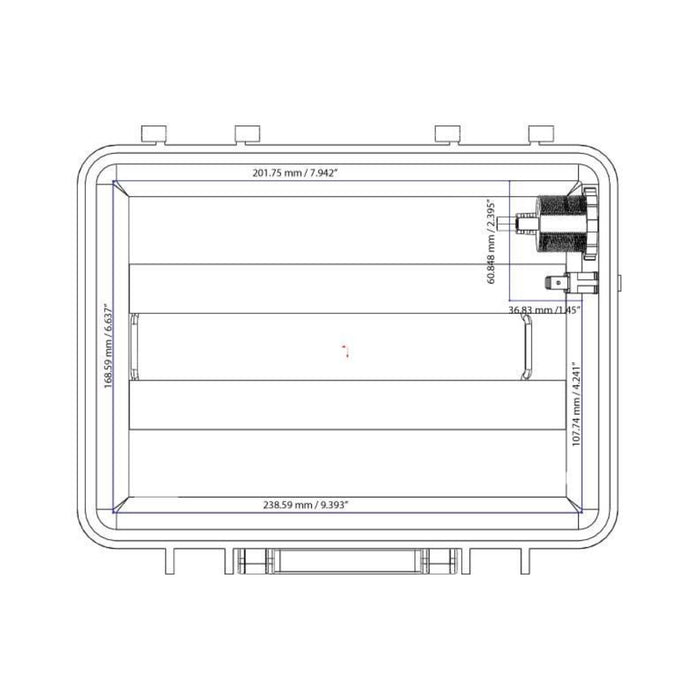 Yak-Power Power Pack Battery Box with Integrated USB Charging
