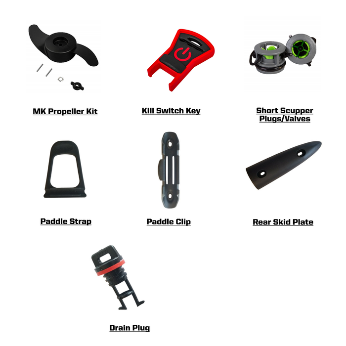 Black Hall Outfitters Old Town Sportsman AutoPilot 120/136 Replacement Parts Kit
