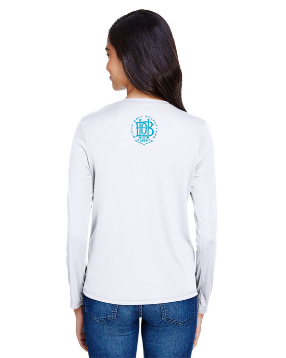 BHO "Salty to the Core" Sugar Skull SolarUV Long Sleeve Crewneck Shirt