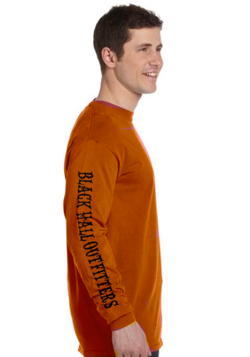 BHO "Salty To The Core" Schoolin' Skull Long Sleeve Shirt