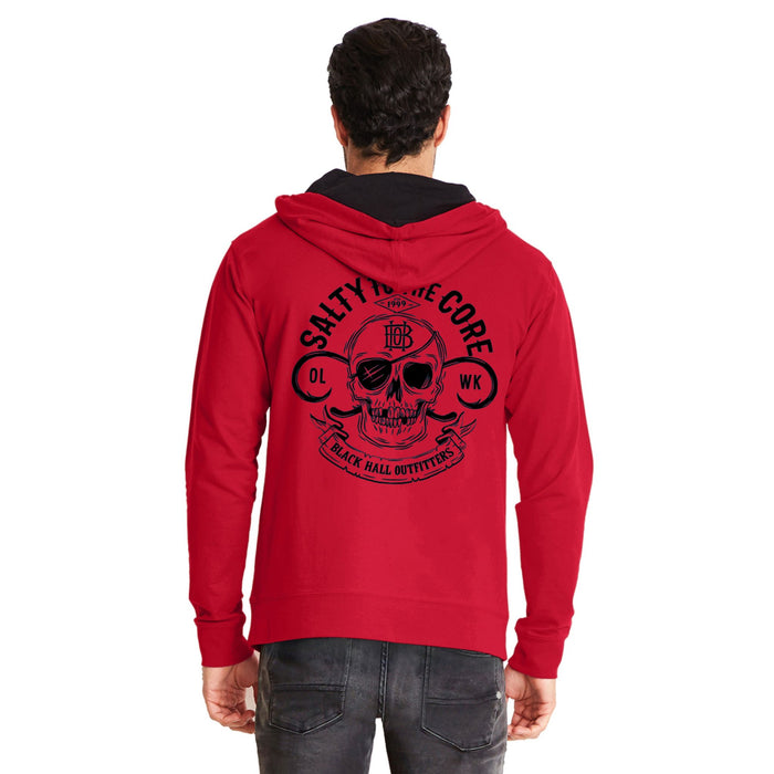 BHO "Salty to the Core" Original Skull Lightweight Hoodie