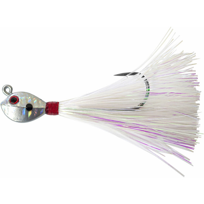 Tsunami Fluke Mania Jig with Mylar Flash Dressing