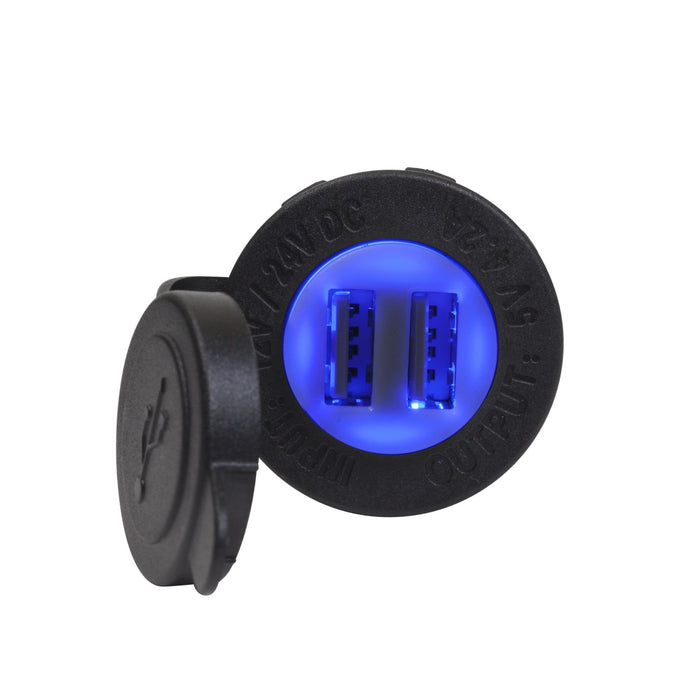 Yak-Power Power Pack Battery Box with Integrated USB Charging