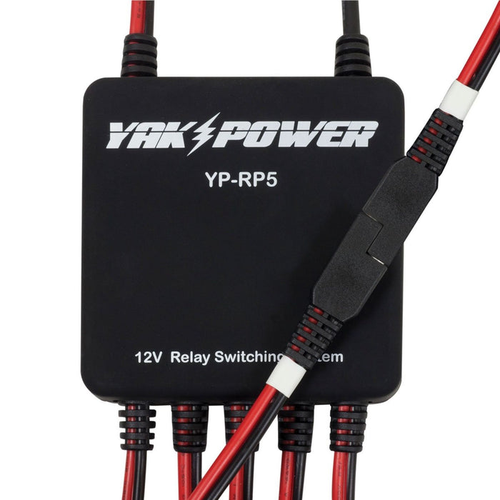 Yak-Power Panel Mount with Wire and SAE Connector
