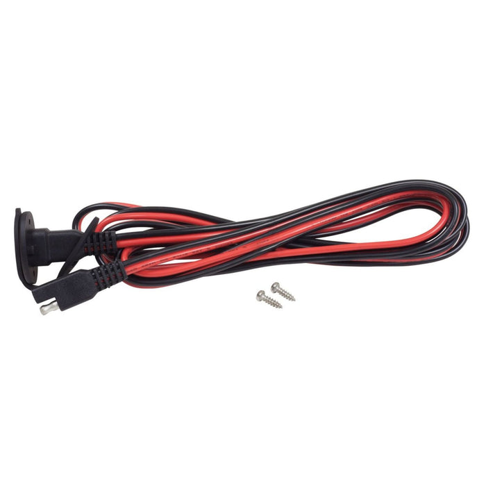 Yak-Power Panel Mount with Wire and SAE Connector