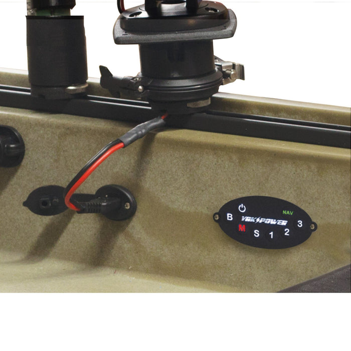 Yak Power Wireless 8 Circuit Digital Switcher with Integrated Bluetooth Control